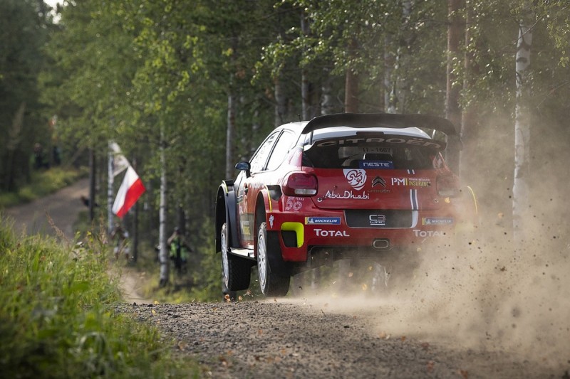 Citroen leads WRC Rally Finland shakedown after 'massive' change
