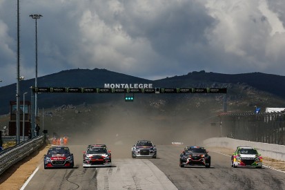 Montalegre World Rallycross: Sebastien Loeb leads for Peugeot