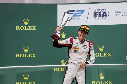 Baku Formula 2: Mercedes F1 junior George Russell gets first win