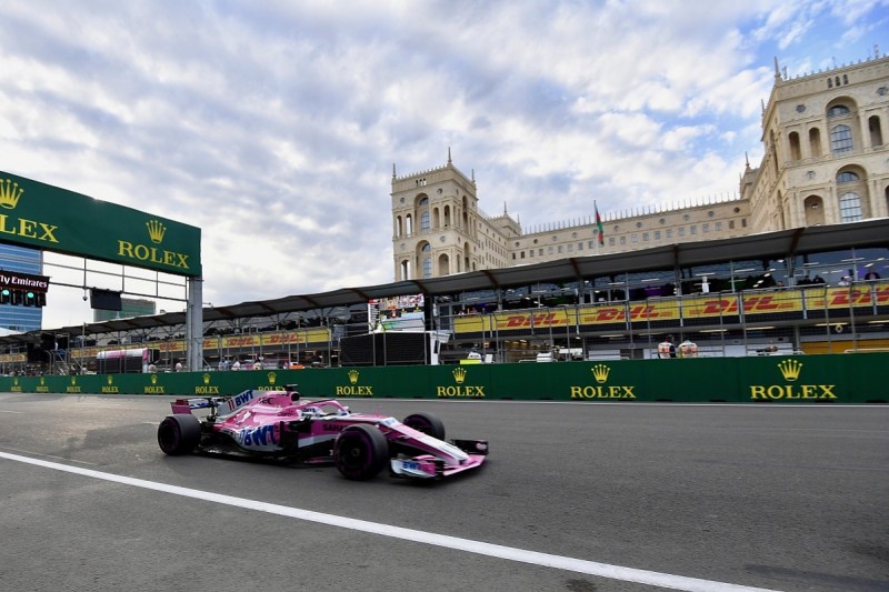 Sergio Perez's Baku podium in doubt over possible improper DRS use