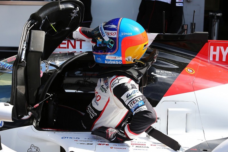 WEC Spa: F1 racer Alonso fastest in first practice for Toyota