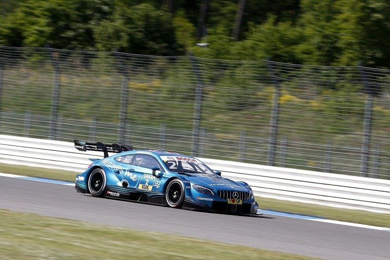 DTM Hockenheim: Mercedes's Paffett takes race one pole, Wittmann P2