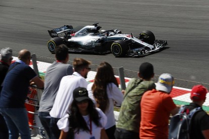 Spanish GP F1 practice: Lewis Hamilton leads Red Bulls in FP2