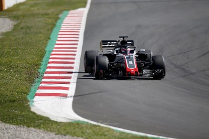 Barcelona F1 testing: Romain Grosjean leads morning for Haas