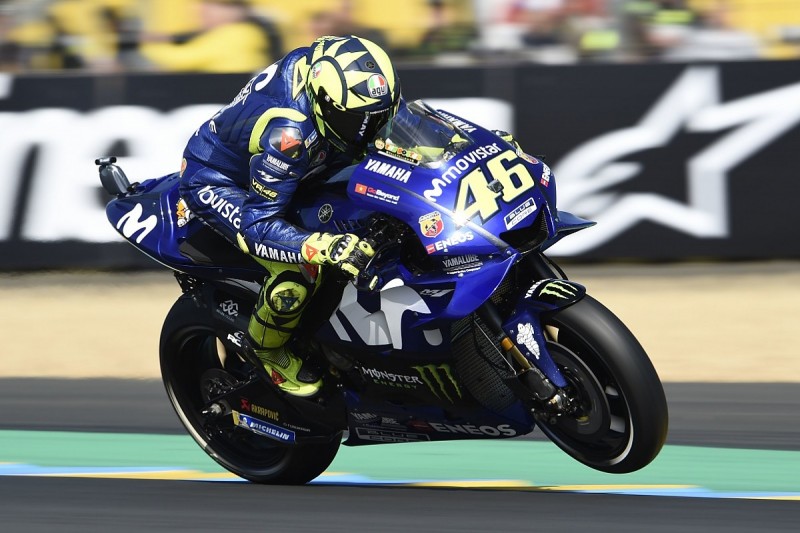Valentino Rossi's Le Mans fears eased by Yamaha's practice pace