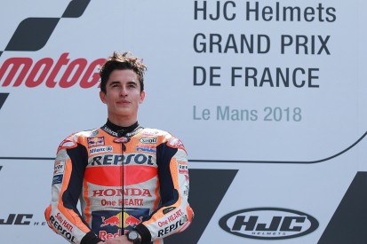 MotoGP Le Mans: Marc Marquez wins as Dovizioso and Zarco crash