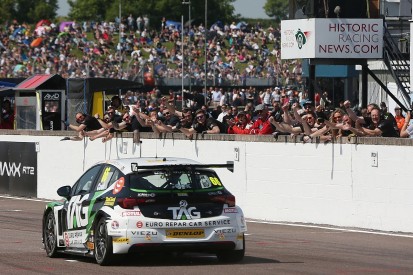 BTCC Thruxton: Josh Cook wins race two from ninth on the grid