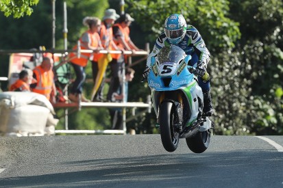 Isle of Man TT: Harrison beats 17-minute mark on practice day two