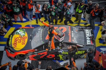 NASCAR Cup: Martin Truex Jr holds on for victory at Pocono