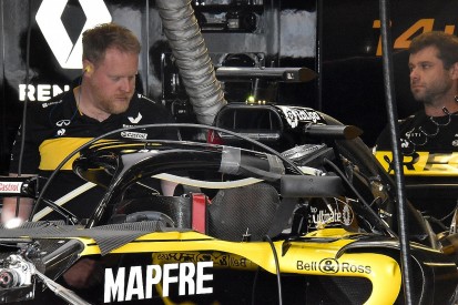Renault reveals new version of F1 halo mirrors at Canadian GP