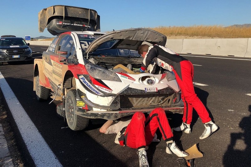 WRC Rally Italy: Toyota's Jari-Matti Latvala is out of podium fight