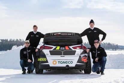 Double WRC champion Marcus Gronholm launches Hyundai World RX team