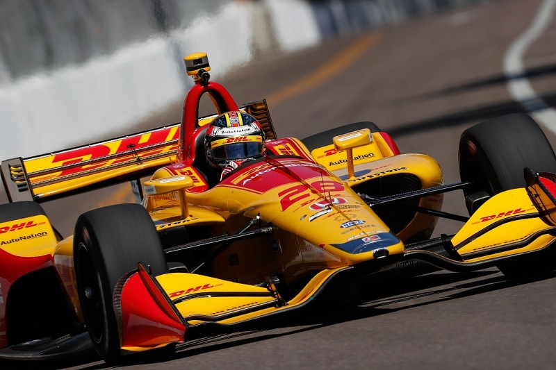 IndyCar St Petersburg: Ryan Hunter-Reay fastest in second practice