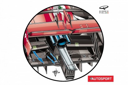 The secret behind floor tunnels on Ferrari's SF71H 2018 F1 car