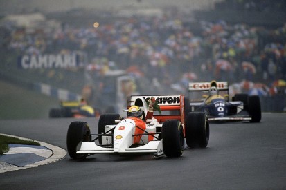 Ayrton Senna's epic 1993 Donington Park F1 win to be celebrated