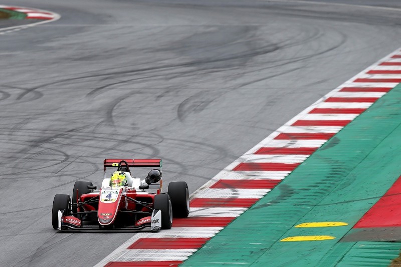 Mick Schumacher quickest in Red Bull Ring European F3 test