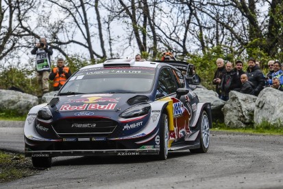 WRC Corsica: Ogier takes early lead as Loeb crashes on second stage