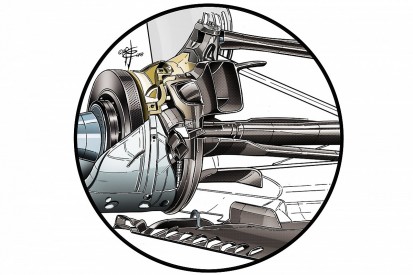 How Mercedes gains from its unique F1 rear suspension