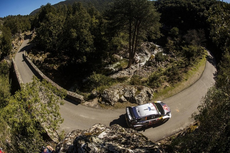 WRC Corsica: Sebastien Ogier extends lead over Hyundai's Neuville