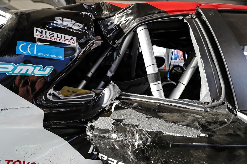 WRC Corsica: Latvala praises new foam protection after tree strike