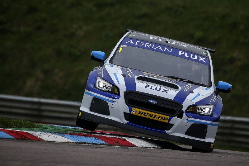 BTCC champion Sutton tops in-season Thruxton test in Subaru Levorg