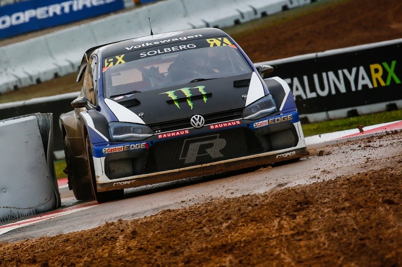 World RX Spain: PSRX driver Solberg heads the order on first day