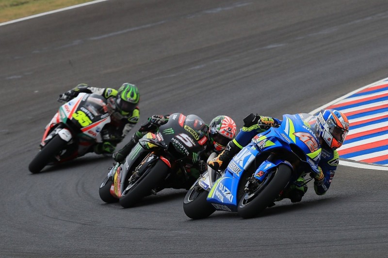 Suzuki's bike now capable of winning MotoGP races, says rider Rins