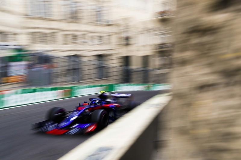 Pierre Gasly avoided spectacular 340km/h Baku F1 practice clash