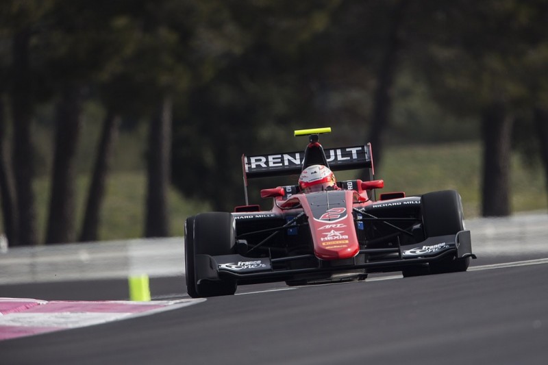 GP3 Paul Ricard test: ART's Hubert leads another ART 1-2 on day two