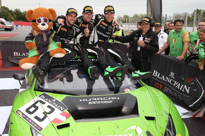 Grasser Lamborghini squad to defend Blancpain GT titles in 2018