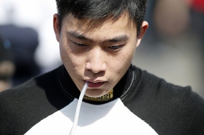 Li fractured vertebrae and broke foot in massive European F3 crash