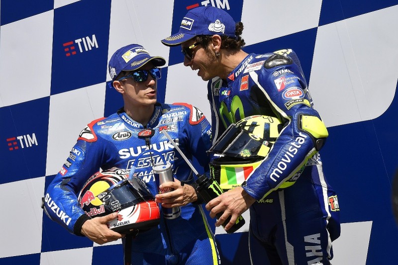 Lorenzo: 2017 MotoGP team-mates Rossi and Vinales are collaborating