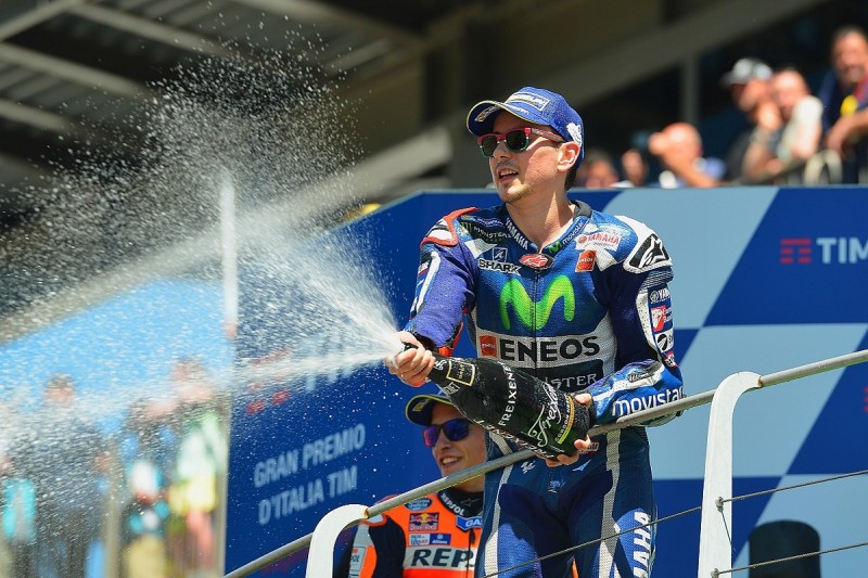 Mugello winner Lorenzo feels lucky that Honda has power deficit