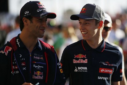 Daniil Kvyat doesn't fear 2015 Formula 1 team-mate Daniel Ricciardo