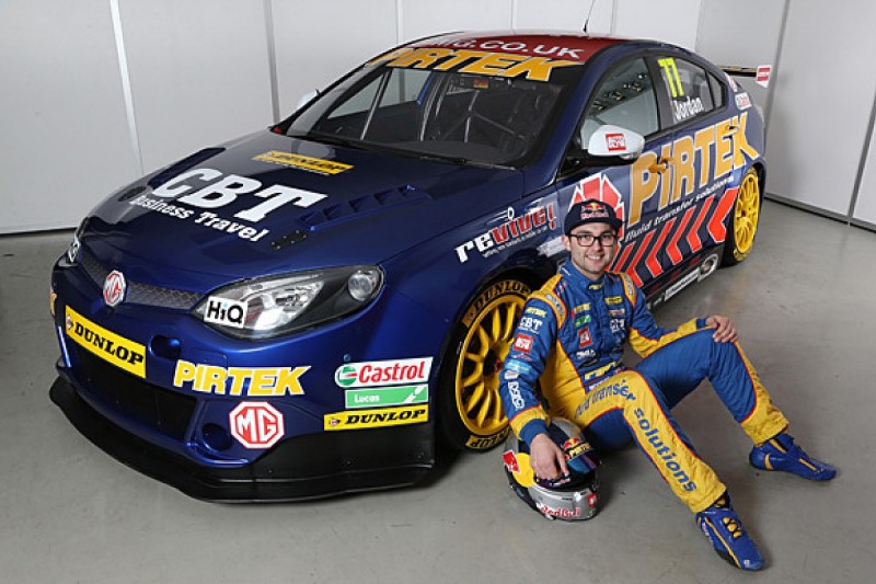 Andrew Jordan replaces Jason Plato in works MG for 2015 BTCC