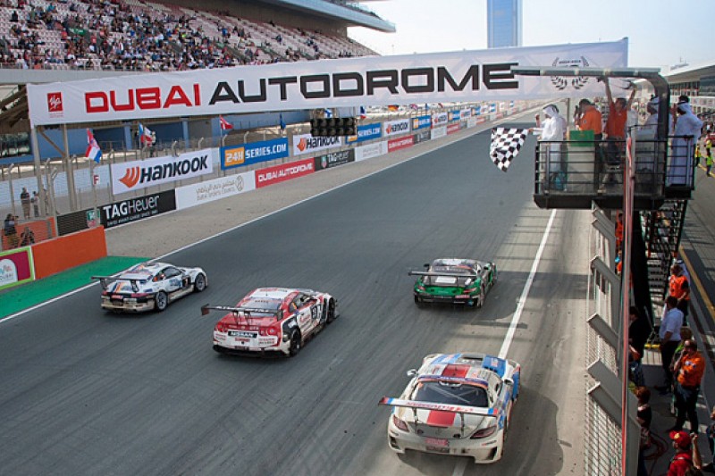 Black Falcon Mercedes wins 2015 Dubai 24 Hours