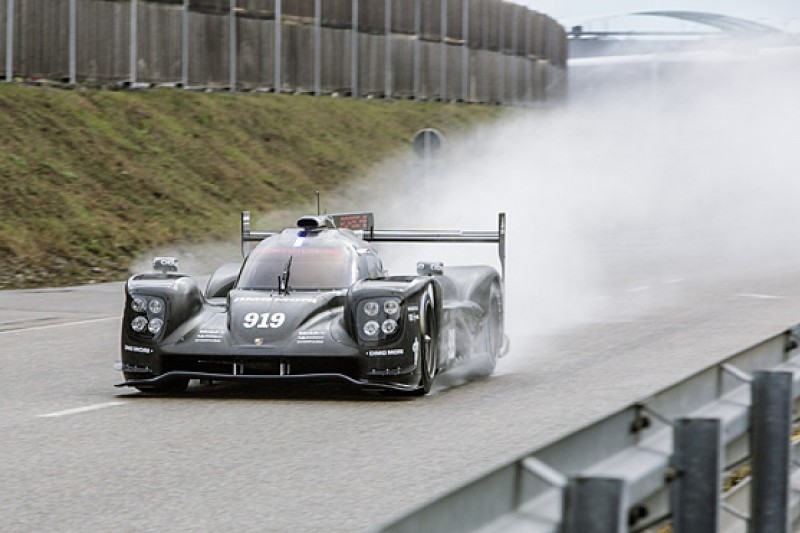 Porsche reveals its 2015 919 Hybrid LMP1 car for WEC and Le Mans