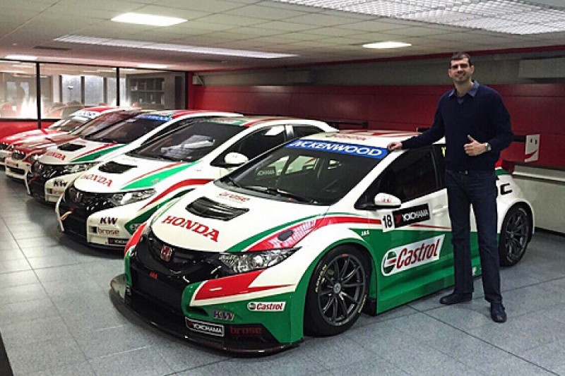Dusan Borkovic switches to Proteam Honda for 2015 WTCC