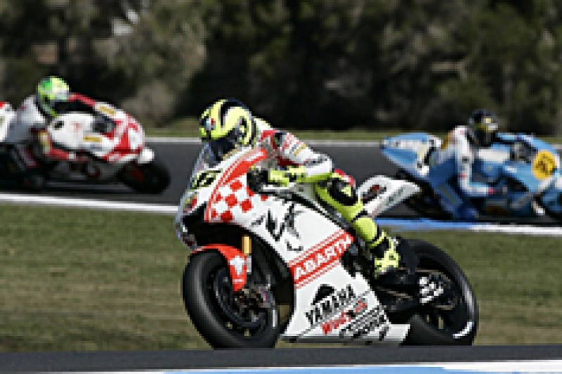 Rossi happy with practice progress