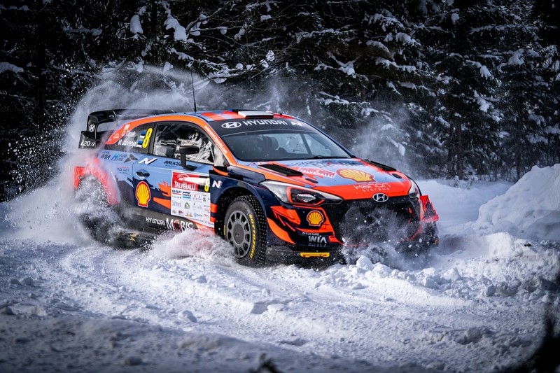 Tanak leads Hyundai 1-2 in warmup event for Arctic Rally Finland