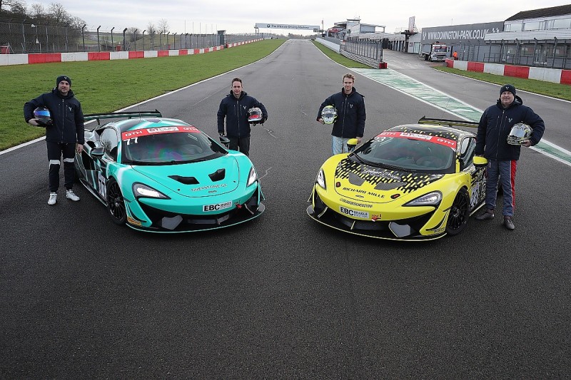 Carroll and Webb to compete in GT4 McLarens in GT Cup with Greystone GT