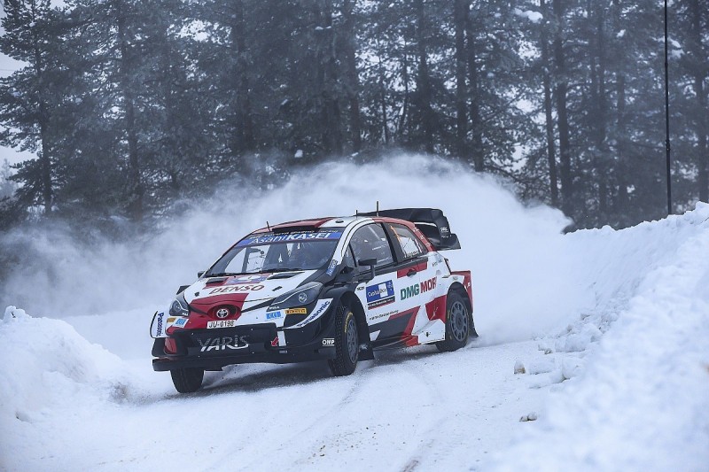 Ogier laments his road position for Friday's WRC Arctic Rally stages