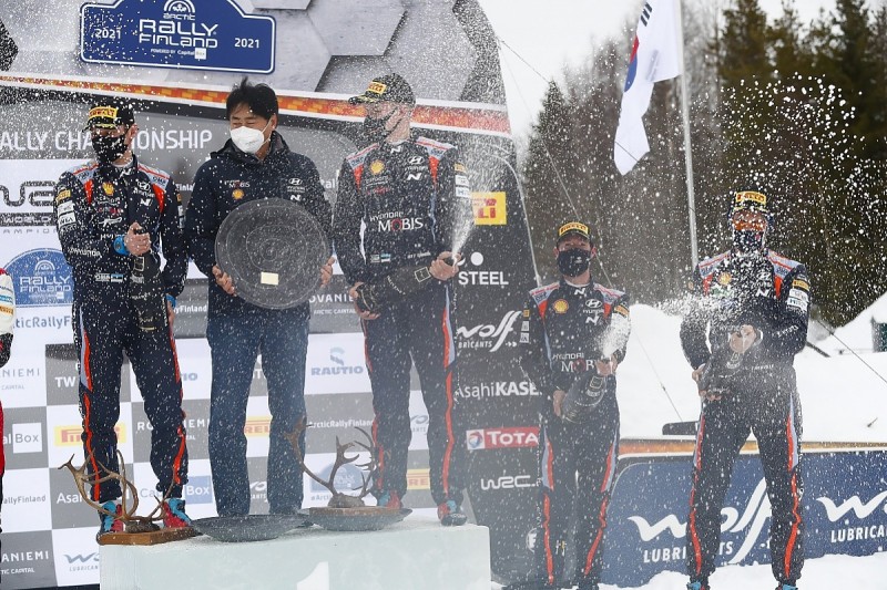 Adamo impressed by Hyundai's WRC Arctic Rally fightback