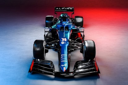 Alpine A521 F1 car unveiled following winter rebrand