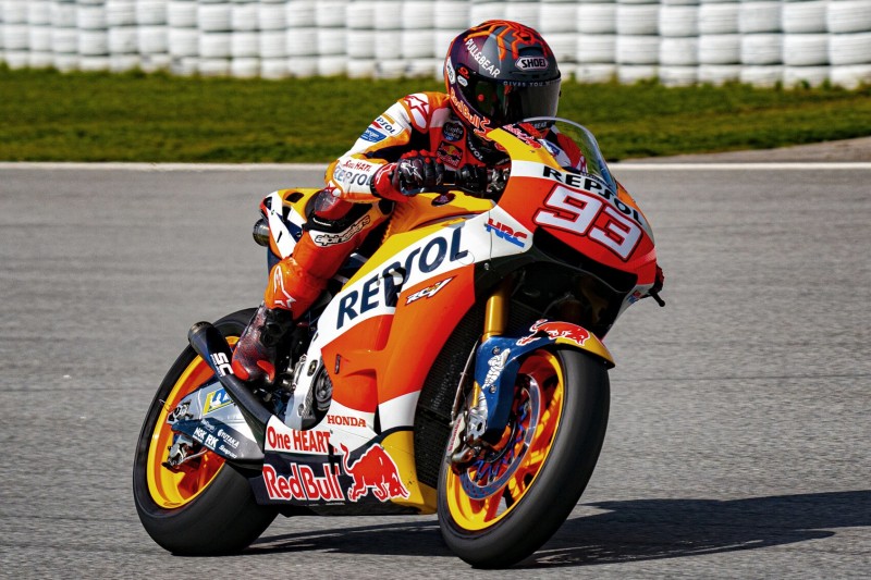 Wie Marc Marquez beim Privattest in Barcelona MotoGP-Luft schnupperte