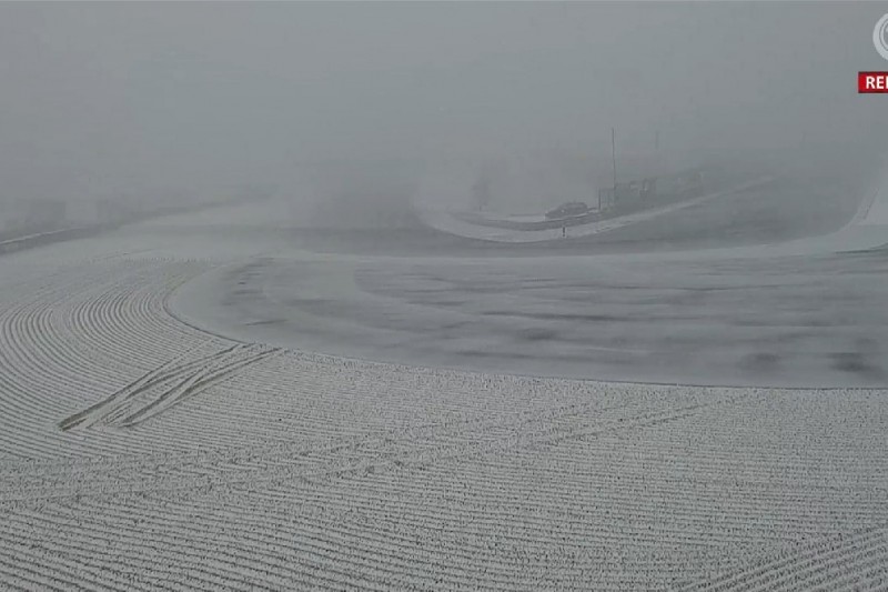 NLS1 abgesagt: VLN machtlos gegen den Schnee