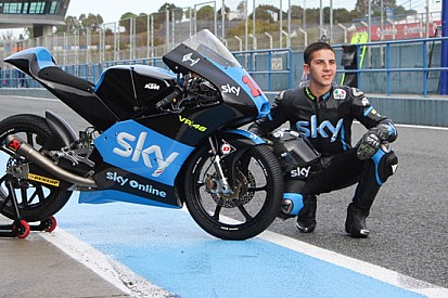 Ecco Migno con i colori dello Sky Racing Team VR46