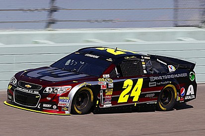 Jeff Gordon in pole a Homestead
