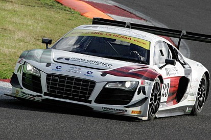 Grande esordio sull'Audi R8 per Thomas Biagi