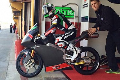 Bastianini inizia a prendere le misure alla Honda